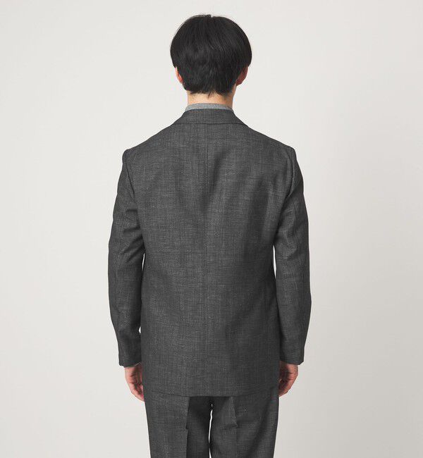 UNITED ARROWS green label relaxing「TW リネン デニムライク 2B 01 セットアップジャケット」|テーラードジャケット|