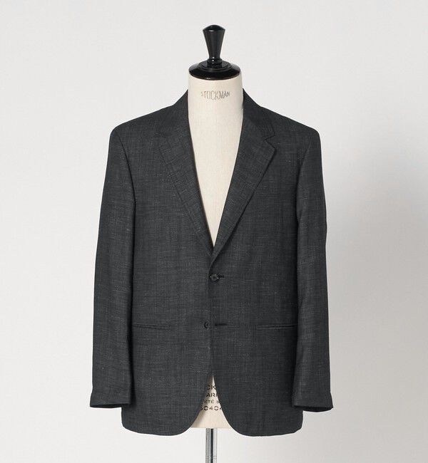UNITED ARROWS green label relaxing「TW リネン デニムライク 2B 01 セットアップジャケット」|テーラードジャケット|