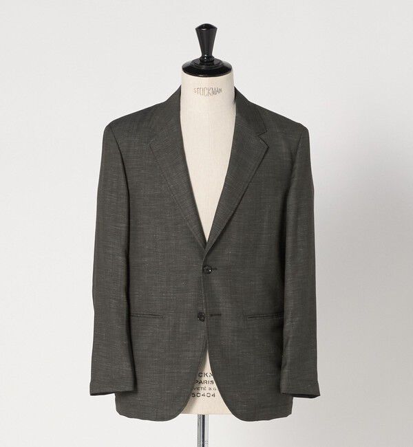 UNITED ARROWS green label relaxing「TW リネン デニムライク 2B 01 セットアップジャケット」|テーラードジャケット|