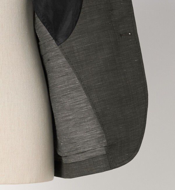 UNITED ARROWS green label relaxing「TW リネン デニムライク 2B 01 セットアップジャケット」|テーラードジャケット|