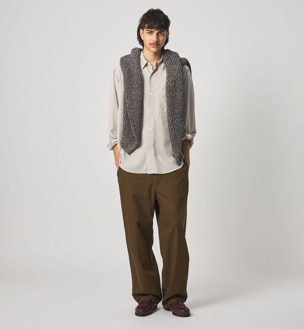 STEVEN ALAN「＜Steven Alan＞ スラブ レギュラーカラー シャツ NARROW」|シャツ・ブラウス|