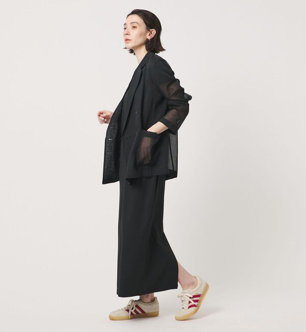 BEAUTY&YOUTH UNITED ARROWS「ポリエステル シアー ダブルジャケット ウォッシャブル」|テーラードジャケット|