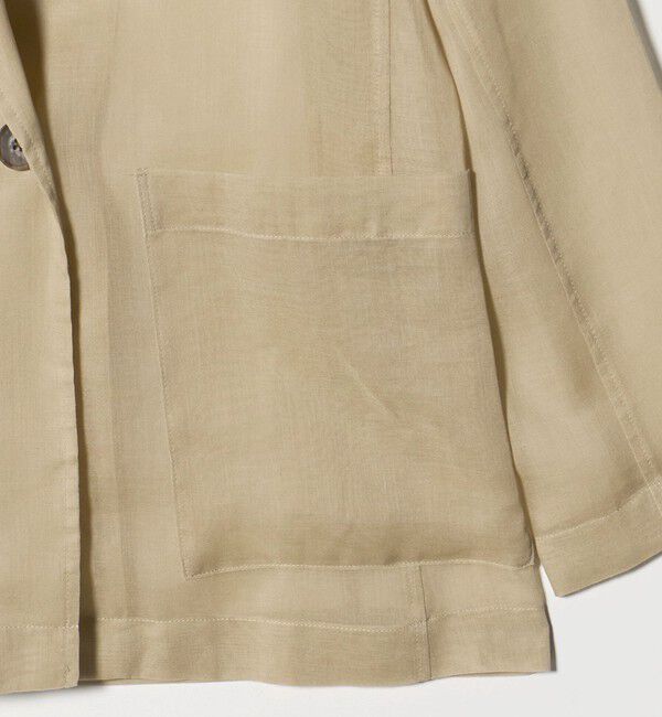 BEAUTY&YOUTH UNITED ARROWS「ポリエステル シアー ダブルジャケット ウォッシャブル」|テーラードジャケット|