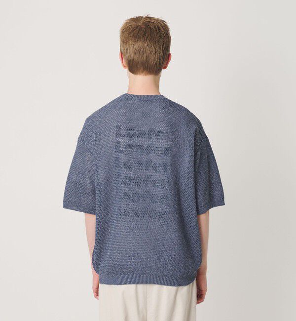 BEAUTY&YOUTH UNITED ARROWS「ダイアゴナル ウェーブ パターン クルーネック ニット」|ニット・セーター|