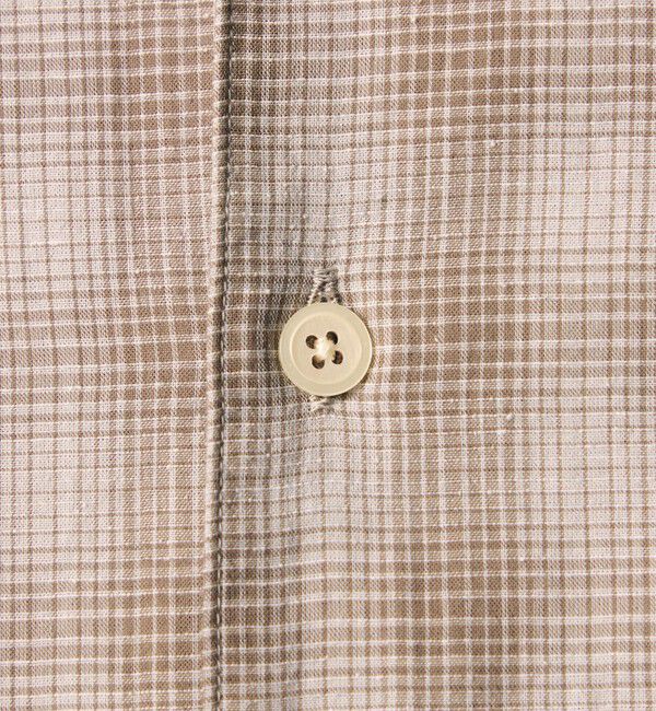 STEVEN ALAN「＜Steven Alan＞ コットン/シルク オンブレーチェック オープンカラー シャツ BOX」|シャツ・ブラウス|