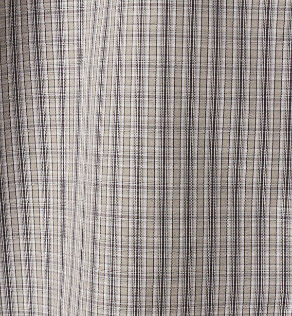 BEAUTY&YOUTH UNITED ARROWS「チェック ショートスリーブ レギュラー シャツ FORM型」|シャツ・ブラウス|