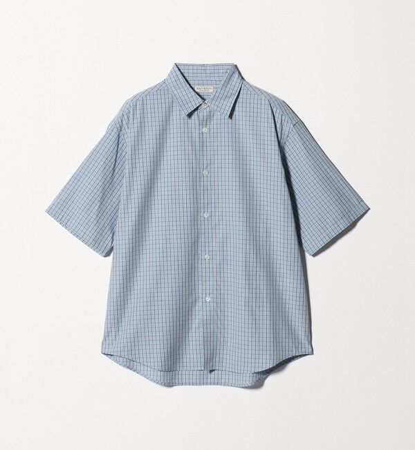 BEAUTY&YOUTH UNITED ARROWS「チェック ショートスリーブ レギュラー シャツ FORM型」|シャツ・ブラウス|
