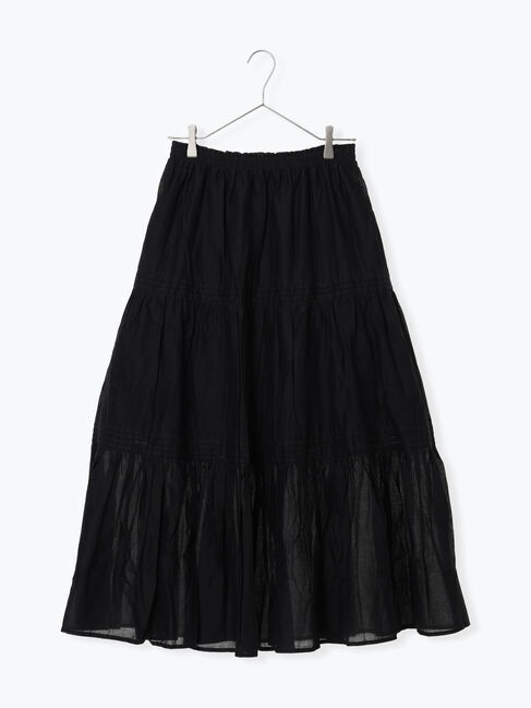 Samansa Mos2「インドボイルギャザースカート」|スカート|