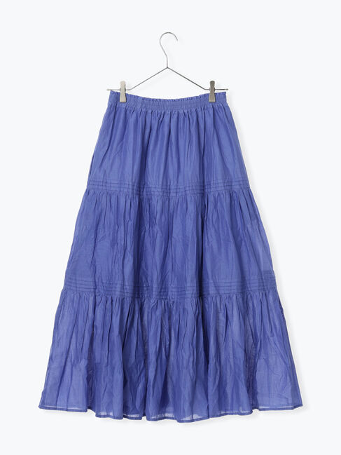 Samansa Mos2「インドボイルギャザースカート」|スカート|