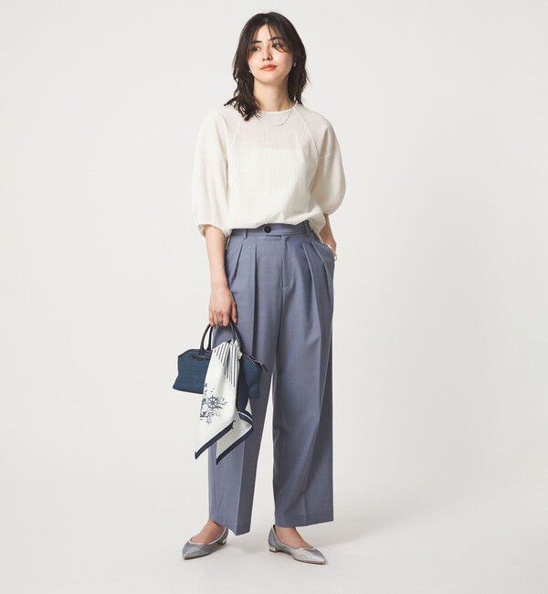 UNITED ARROWS green label relaxing「サッカー タックスリーブ プルオーバー カットソー」|Tシャツ・カットソー|