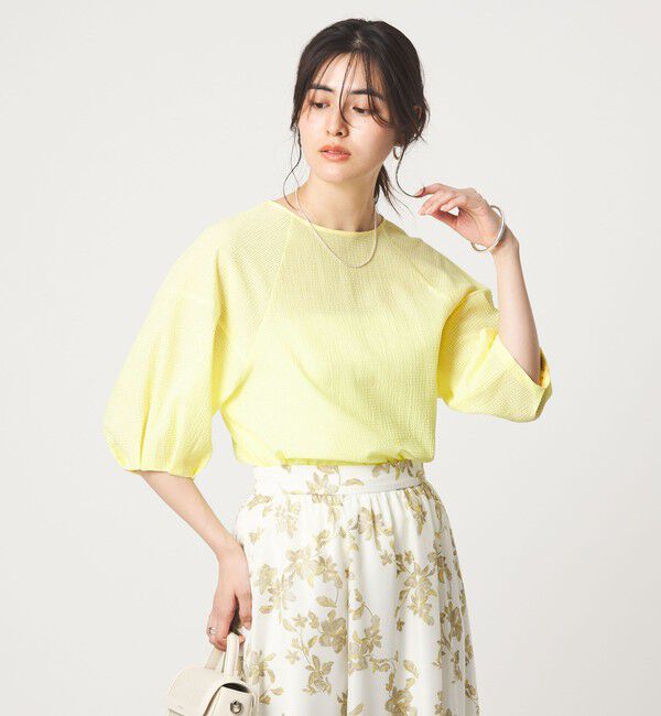 UNITED ARROWS green label relaxing「サッカー タックスリーブ プルオーバー カットソー」|Tシャツ・カットソー|