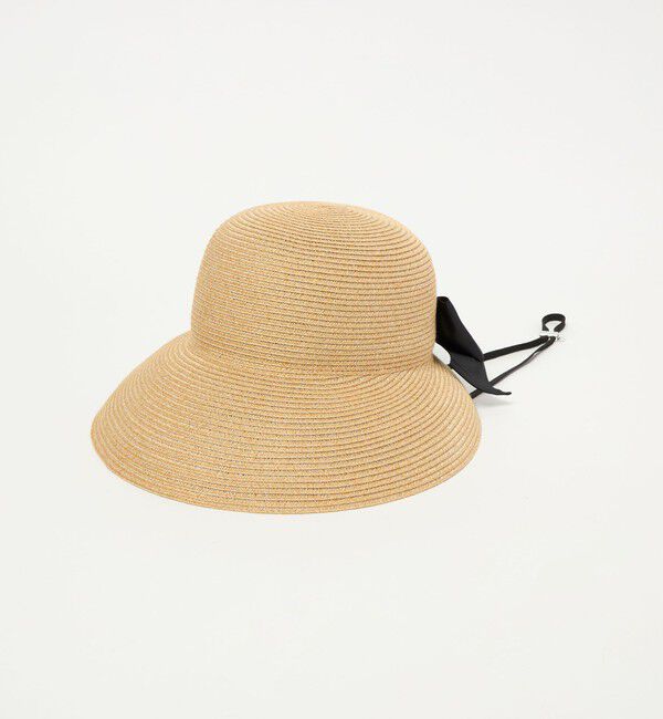 UNITED ARROWS green label relaxing「2WAY 遮光ブリム リボン ハット UVケア」|ハット|