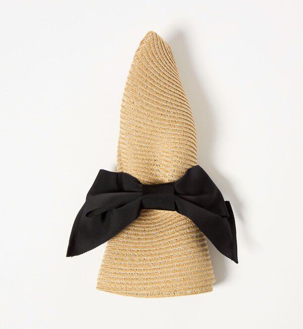 UNITED ARROWS green label relaxing「2WAY 遮光ブリム リボン ハット UVケア」|ハット|