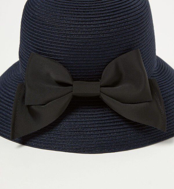 UNITED ARROWS green label relaxing「2WAY 遮光ブリム リボン ハット UVケア」|ハット|