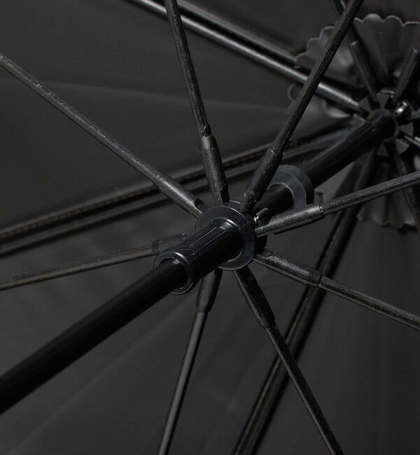 UNITED ARROWS green label relaxing「【別注】＜because＞パイピング アンブレラ 長傘 晴雨兼用 レイン UVカット」|傘|