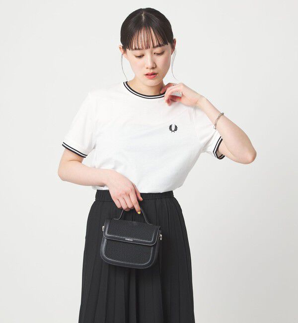 UNITED ARROWS green label relaxing「【WEB限定】＜FRED PERRY＞ツインティップ Tシャツ」|Tシャツ・カットソー|