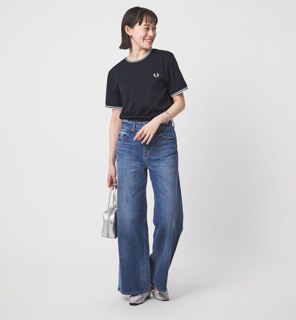 UNITED ARROWS green label relaxing「【WEB限定】＜FRED PERRY＞ツインティップ Tシャツ」|Tシャツ・カットソー|