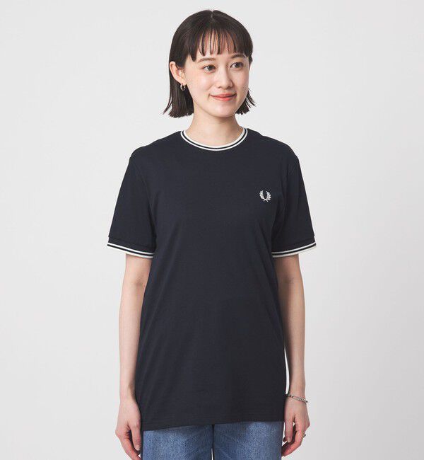 UNITED ARROWS green label relaxing「【WEB限定】＜FRED PERRY＞ツインティップ Tシャツ」|Tシャツ・カットソー|