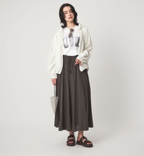 UNITED ARROWS green label relaxing「シアー フーディ ブルゾン マシンウォッシャブル UVカット 通気性」|ブルゾン・スタジャン|