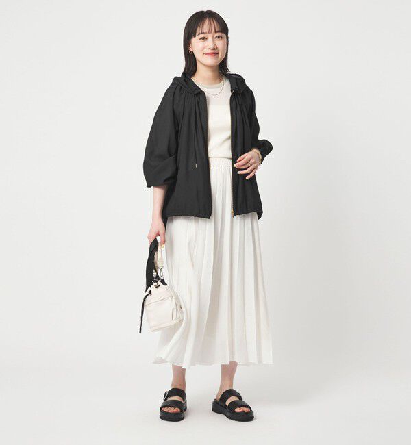 UNITED ARROWS green label relaxing「シアー フーディ ブルゾン マシンウォッシャブル UVカット 通気性」|ブルゾン・スタジャン|