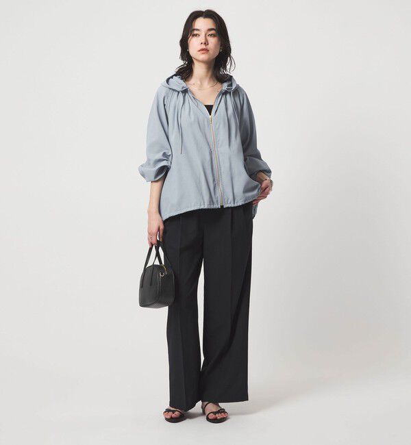 UNITED ARROWS green label relaxing「シアー フーディ ブルゾン マシンウォッシャブル UVカット 通気性」|ブルゾン・スタジャン|