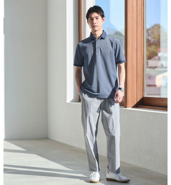 UNITED ARROWS green label relaxing「【WEB限定】ドライクリーン 半袖 ポロシャツ -吸水速乾・抗菌-」|ポロシャツ|