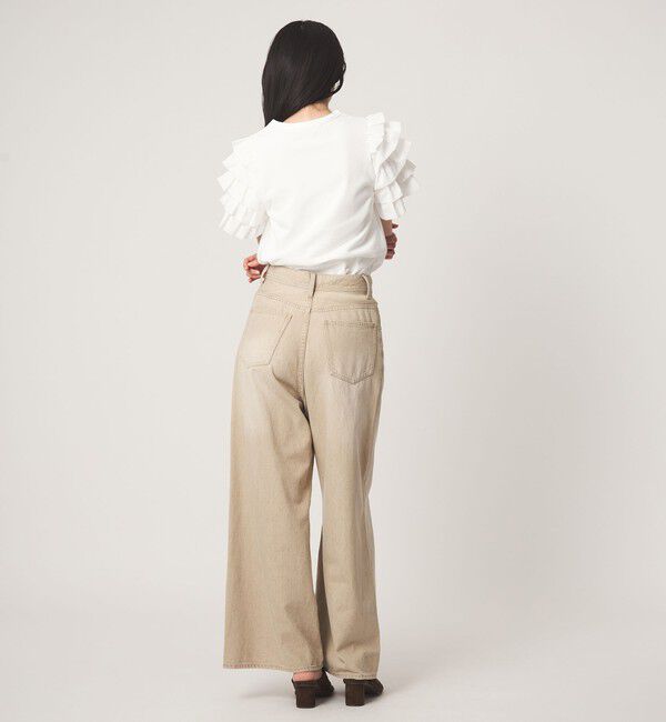 EMMEL REFINES「＜EMMEL REFINES＞EM ソデフリル プルオーバー」|Tシャツ・カットソー|