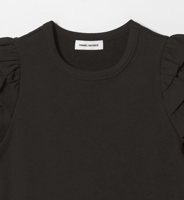 EMMEL REFINES「＜EMMEL REFINES＞EM ソデフリル プルオーバー」|Tシャツ・カットソー|