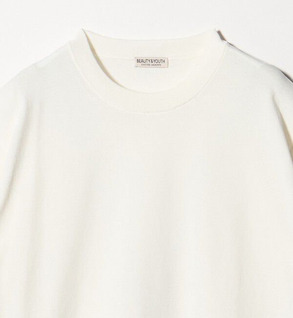BEAUTY&YOUTH UNITED ARROWS「デオドラント ニットTシャツ 抗菌防臭 ウォッシャブル」|ニット・セーター|