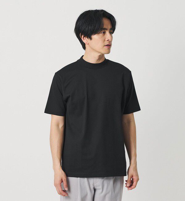 BEAUTY&YOUTH UNITED ARROWS「クリアコットン ジャケット 半袖Tシャツ 抗菌 防臭機能付き」|Tシャツ・カットソー|