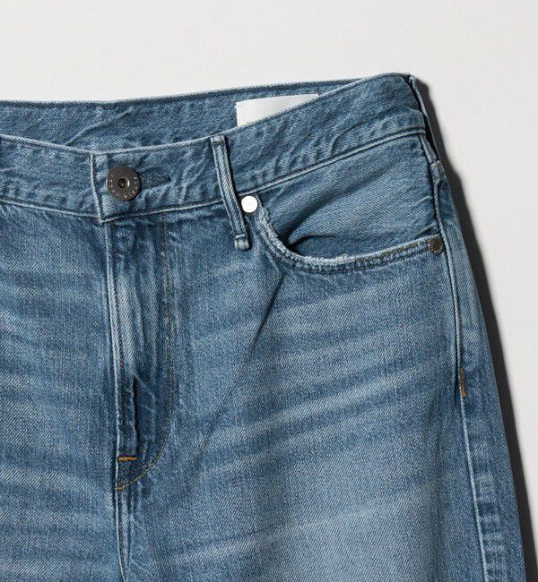 BEAUTY&YOUTH UNITED ARROWS「【別注】＜upper hights＞THE NIECE MID RISE ライトオンス デニムパンツ/コバルト」|デニム|