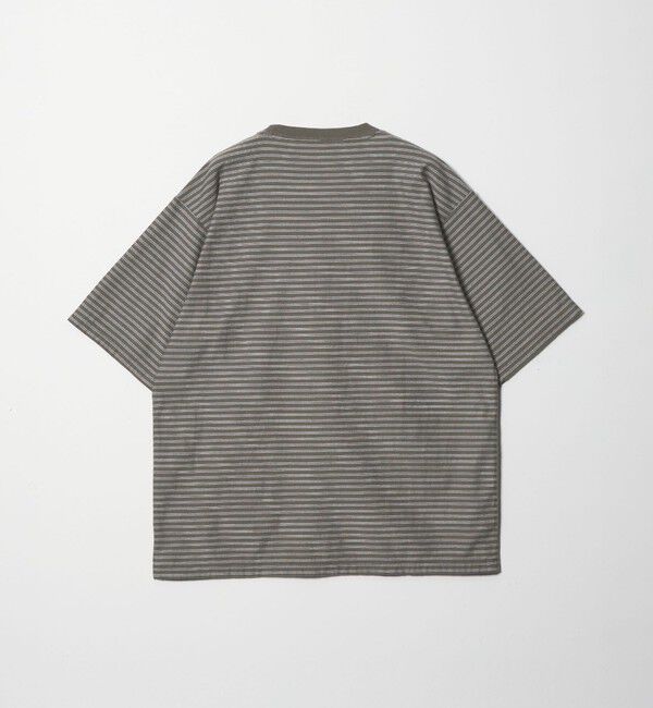 STEVEN ALAN「＜Steven Alan＞ オーガニックコットン ボーダー ショートスリーブ Tシャツ」|Tシャツ・カットソー|