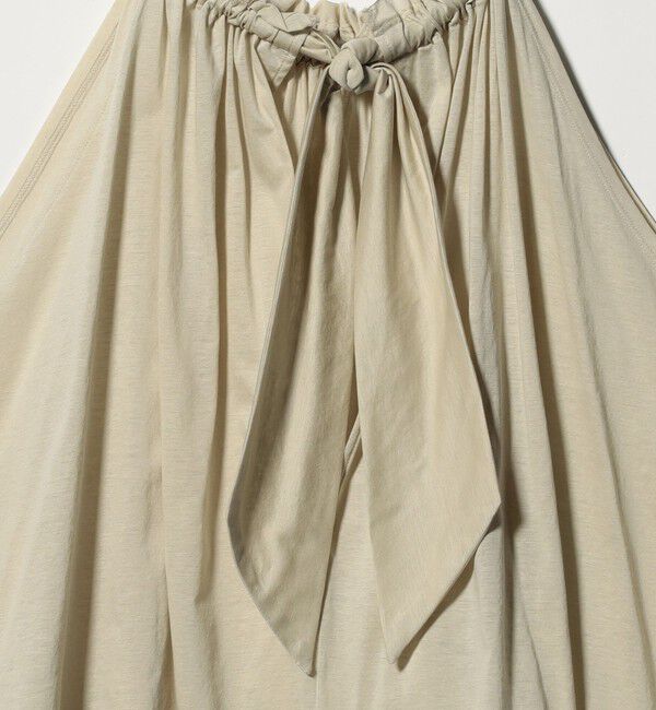 ATTISESSION「＜ATTISESSION＞シアージャージ ギャザー ホルターネックトップス」|Tシャツ・カットソー|