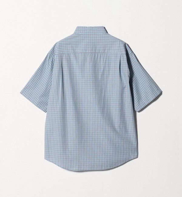 BEAUTY&YOUTH UNITED ARROWS「チェック ショートスリーブ レギュラー シャツ FORM型」|シャツ・ブラウス|