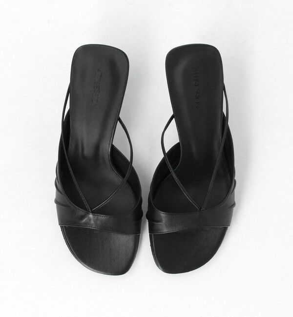 ATTISESSION「＜ATTISESSION＞アシンメトリー Vライン サンダル」|その他|