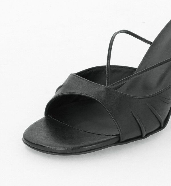ATTISESSION「＜ATTISESSION＞アシンメトリー Vライン サンダル」|その他|