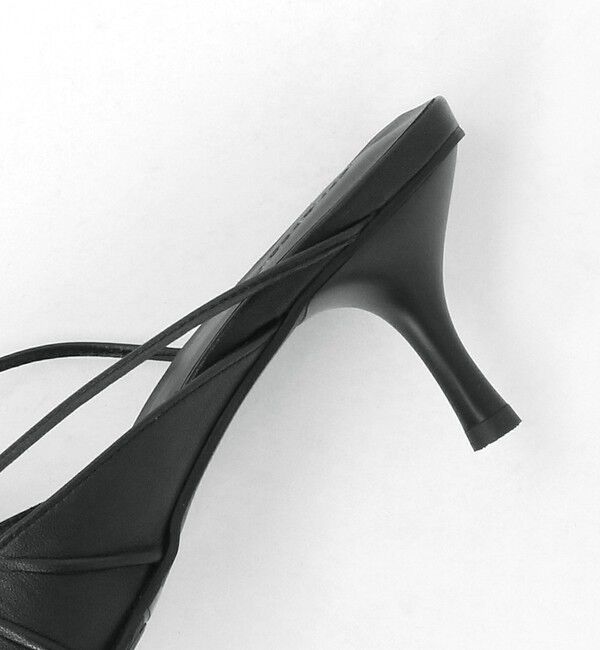 ATTISESSION「＜ATTISESSION＞アシンメトリー Vライン サンダル」|その他|