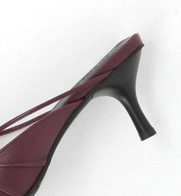 ATTISESSION「＜ATTISESSION＞アシンメトリー Vライン サンダル」|その他|