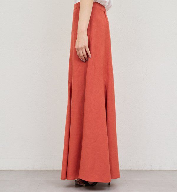 「リネンマチフレアスカート」|スカート|
