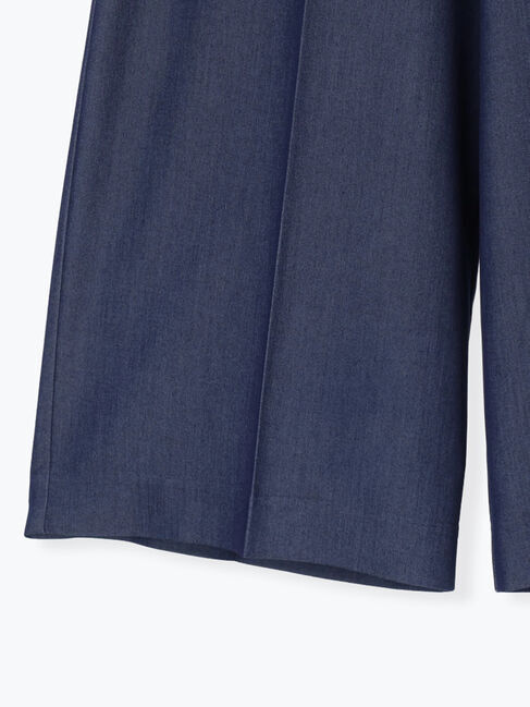 Te chichi「【遮熱】麻調ワイドクロップトパンツ」|その他|