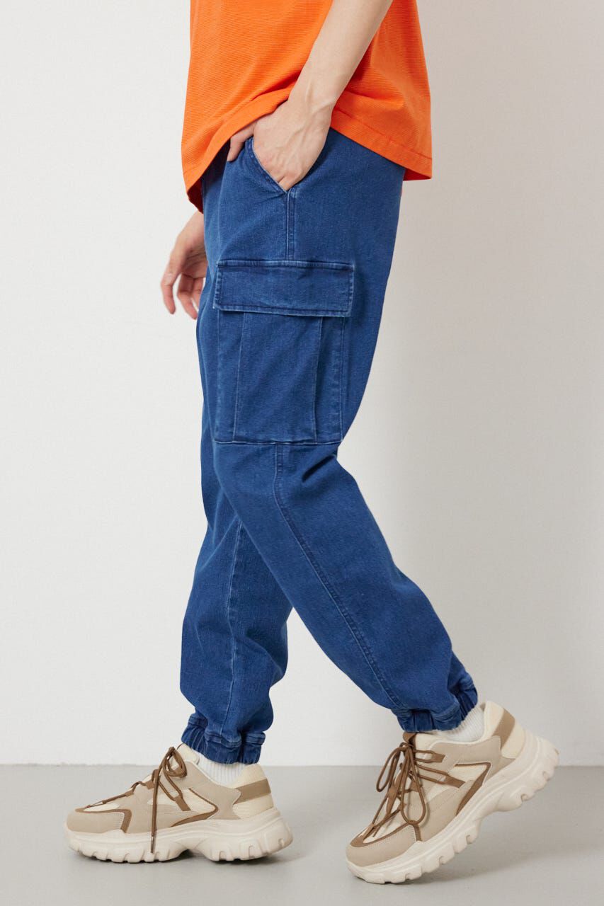 RODEO CROWNS「チルイージーデニムカーゴJOGパンツ」|デニム|