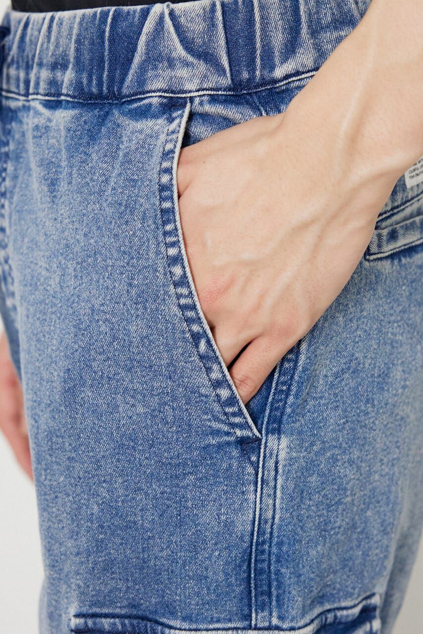 RODEO CROWNS「チルイージーデニムカーゴJOGパンツ」|デニム|