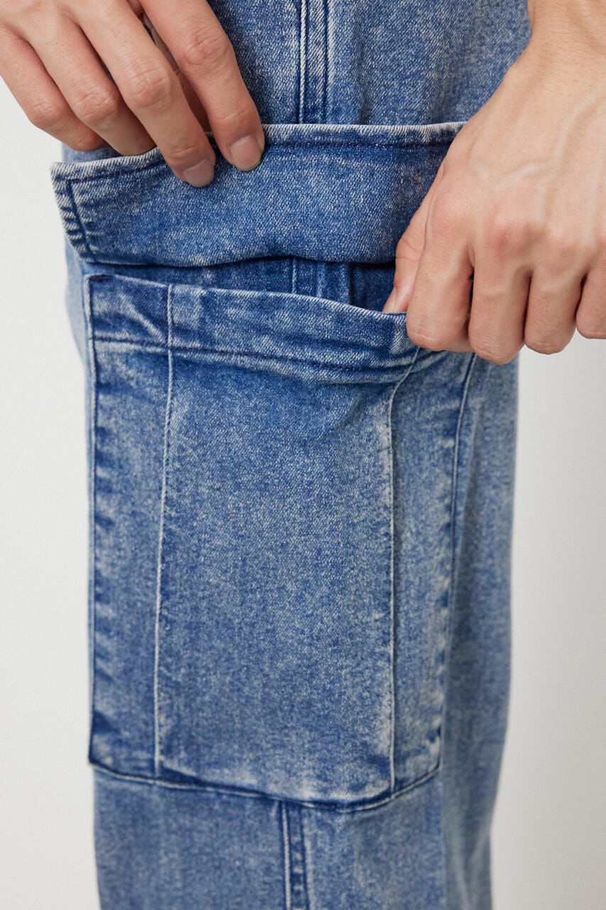 RODEO CROWNS「チルイージーデニムカーゴJOGパンツ」|デニム|