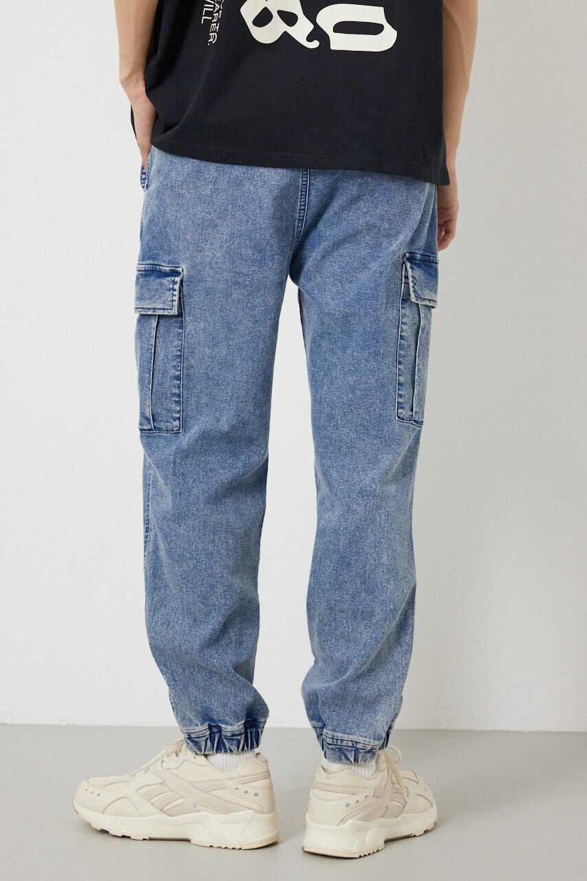 RODEO CROWNS「チルイージーデニムカーゴJOGパンツ」|デニム|