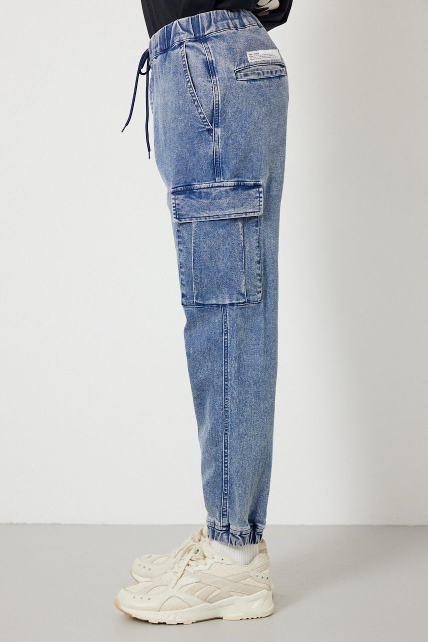 RODEO CROWNS「チルイージーデニムカーゴJOGパンツ」|デニム|