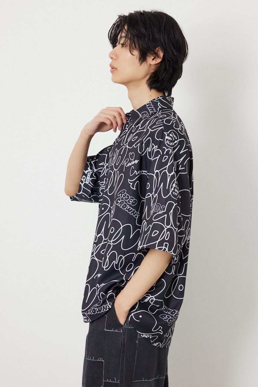 RODEO CROWNS「ドローイングホエールシャツ」|シャツ・ブラウス|