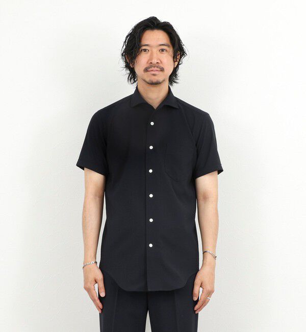 NOLLEY'S goodman「《ビジカジ対応》ノータイシャツ イタリアンカラーSS 26SS」|シャツ・ブラウス|