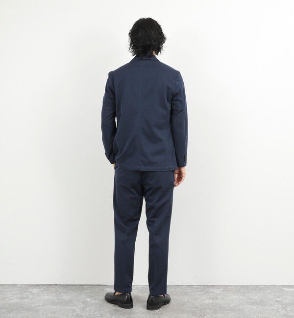 NOLLEY'S goodman「《ビジカジ/セットアップ対応》強撚バスケット イージーパンツ 26SS」|チノ|