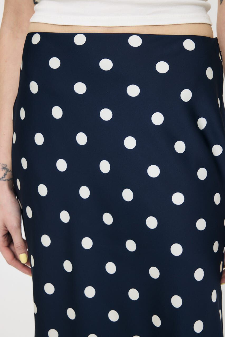 MOUSSY「SATIN DOT スカート」|スカート|