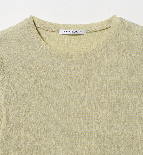 BEAUTY&YOUTH UNITED ARROWS「シャーリング コンパクト ボーダー Tシャツ」|Tシャツ・カットソー|